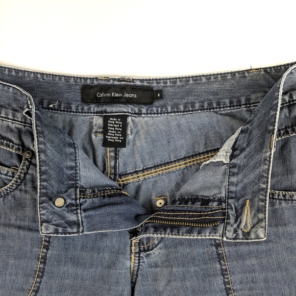 Calvin Klein Jeans Chambray Denim Shorts size 8 - Picture 4 of 7